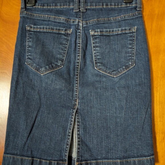 Old Navy Ultra Blue, denim skirt, size 0 - Picture 2 of 4